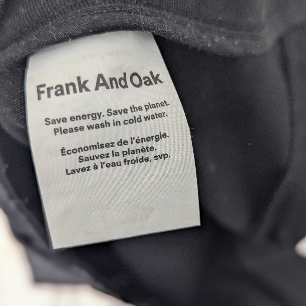 Frank And Oak Women's Size 14 Black High-Rise Shorts Organic Cotton - Picture 7 of 8